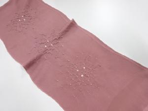 未使用品　正絹　絞り　帯揚げ